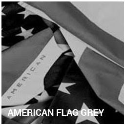 Grey American Flag